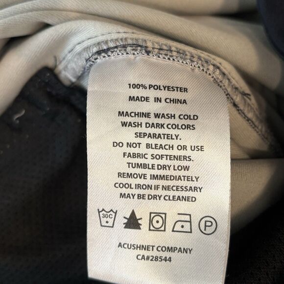 Footjoy Golf Jacket Mens XL Blue Zip Up Softshell Winter Outdoors Athletic - Picture 9 of 10